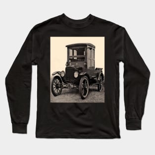 Vintage Antique Car-Available As Art Prints-Mugs,Cases,Duvets,T Shirts,Stickers,etc Long Sleeve T-Shirt